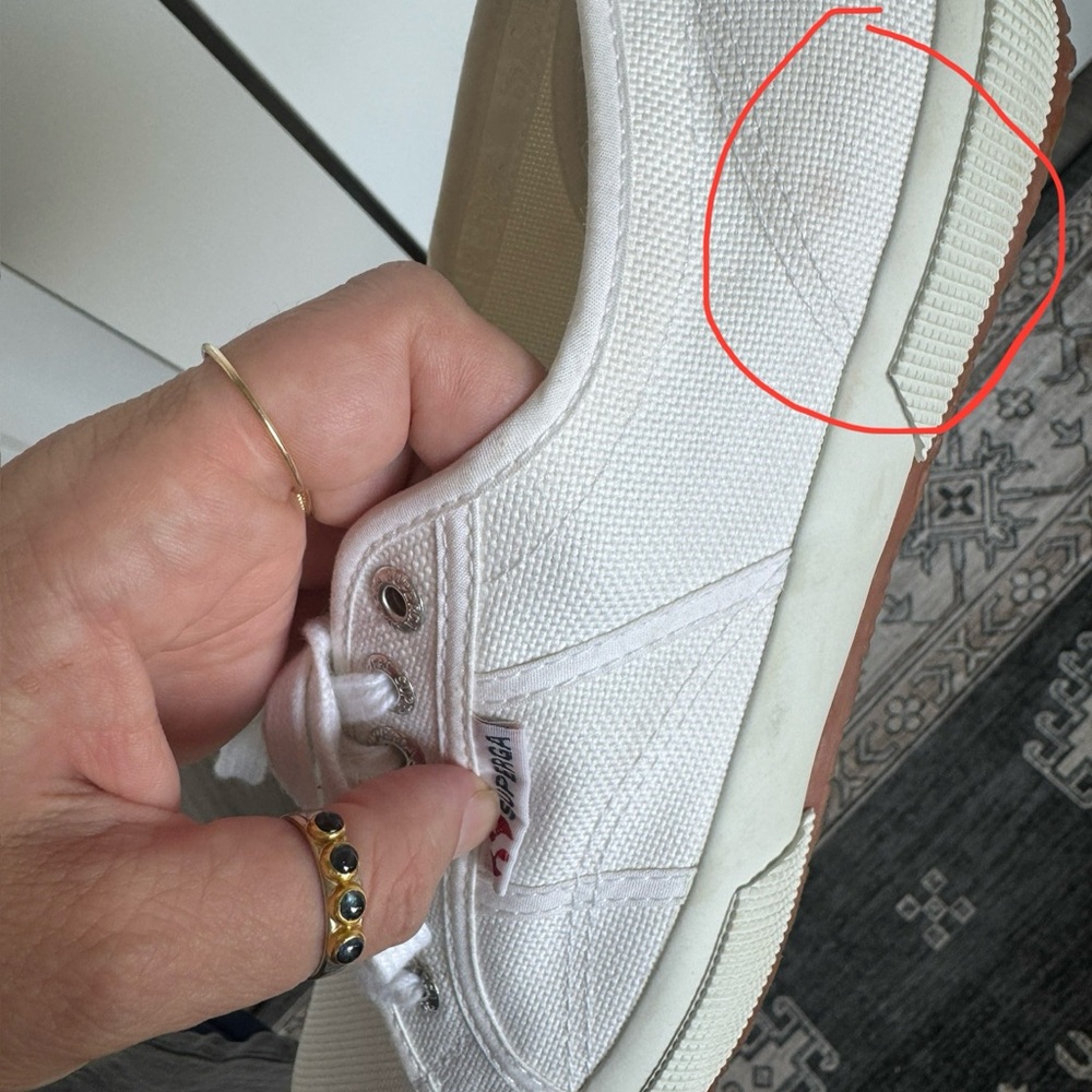 Superga White Canvas Sneakers - Picture 13 of 13